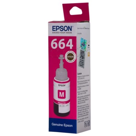 EPSON 664 Magenta 70 ml Ink Bottle T6643